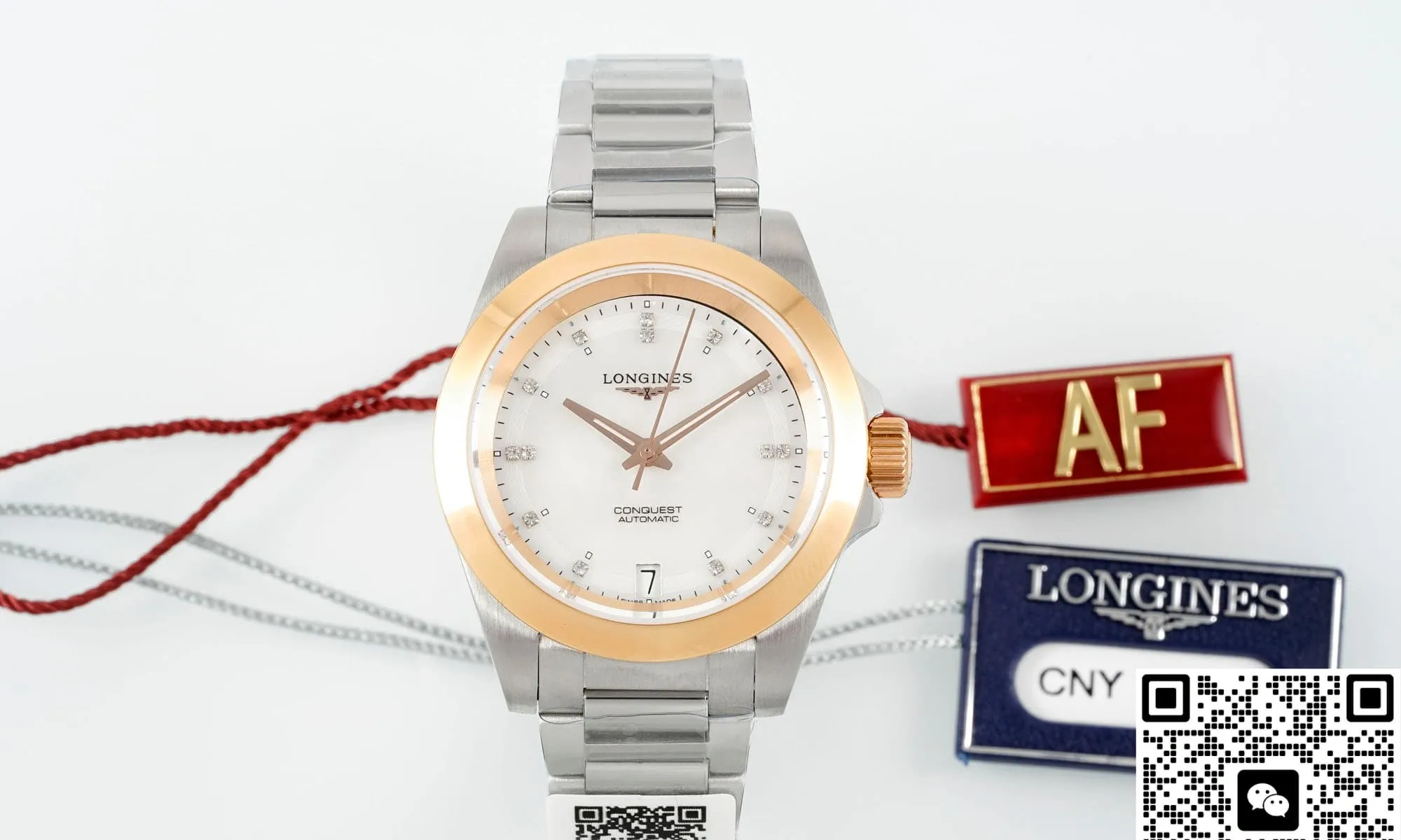 AF Factory Longines Conquest L3.320.5.87.6 1:1 Best Edition Replica Watch